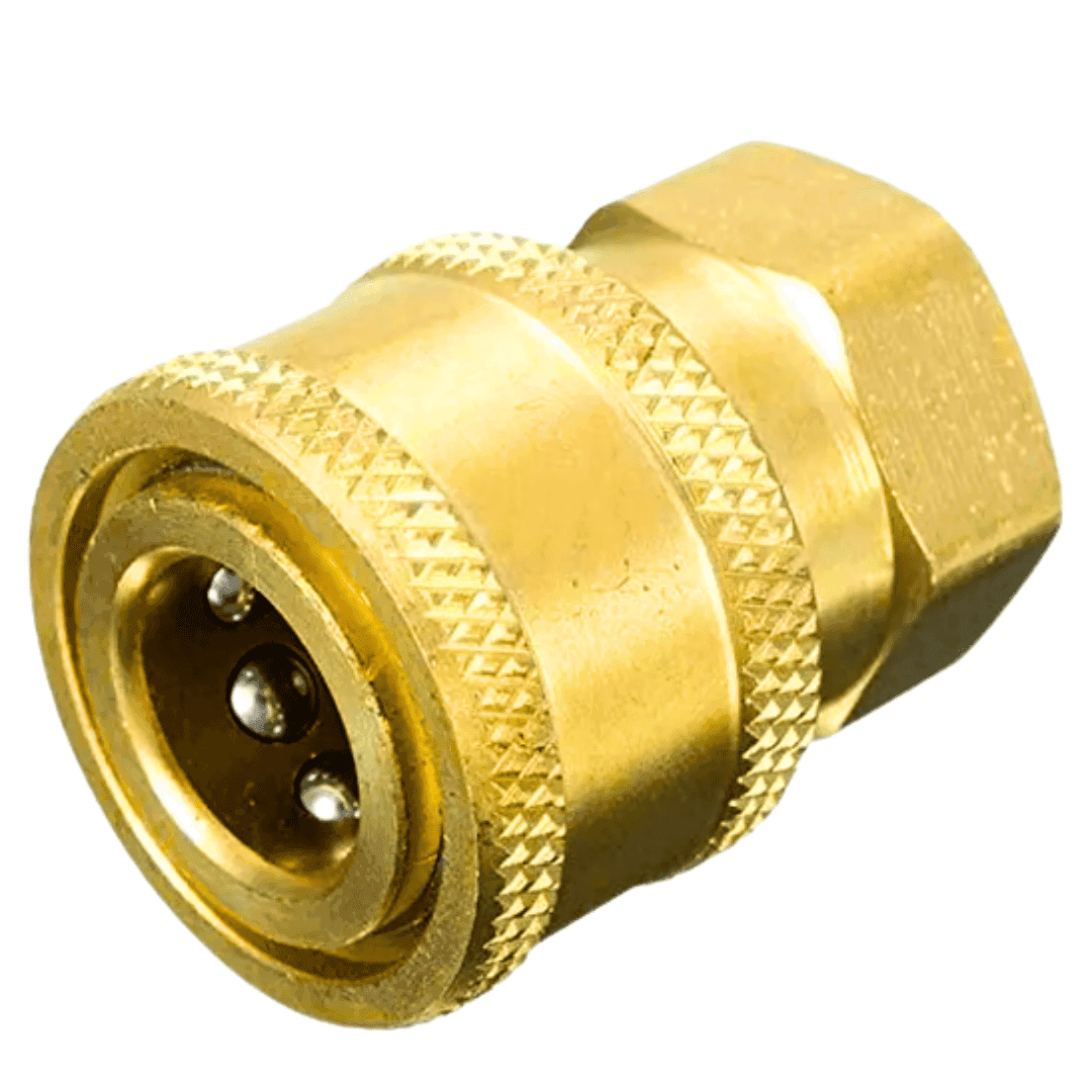 Brass Qrc Coupling 1/4