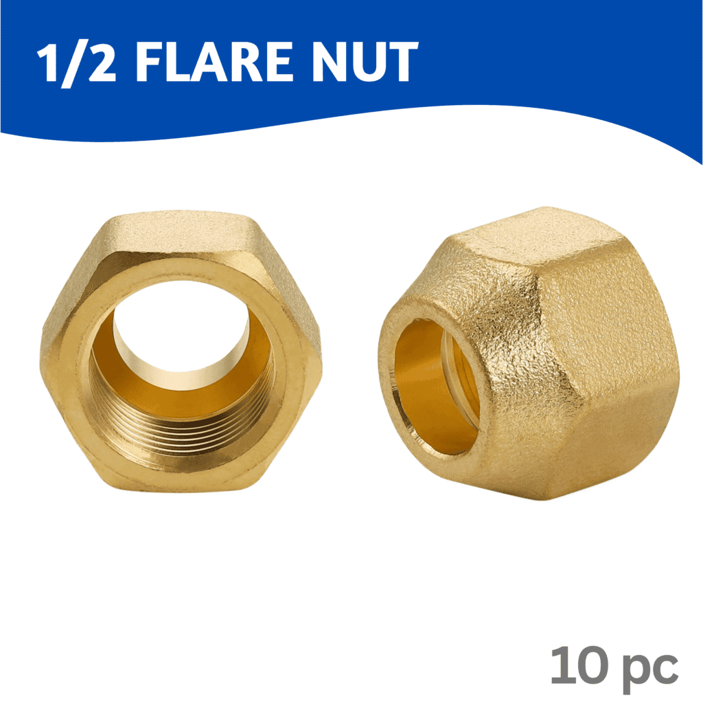 1 2 Flare Nut 1/2 (10 pcs)