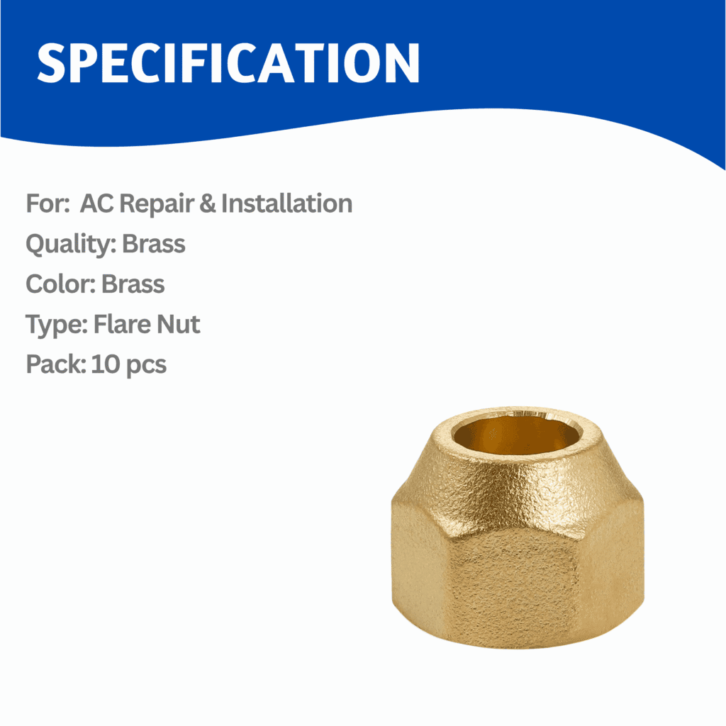 1 2 Flare Nut 1/2 (10 pcs)