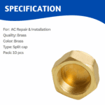 Split Valve Cap 1/2 (10 Pcs)