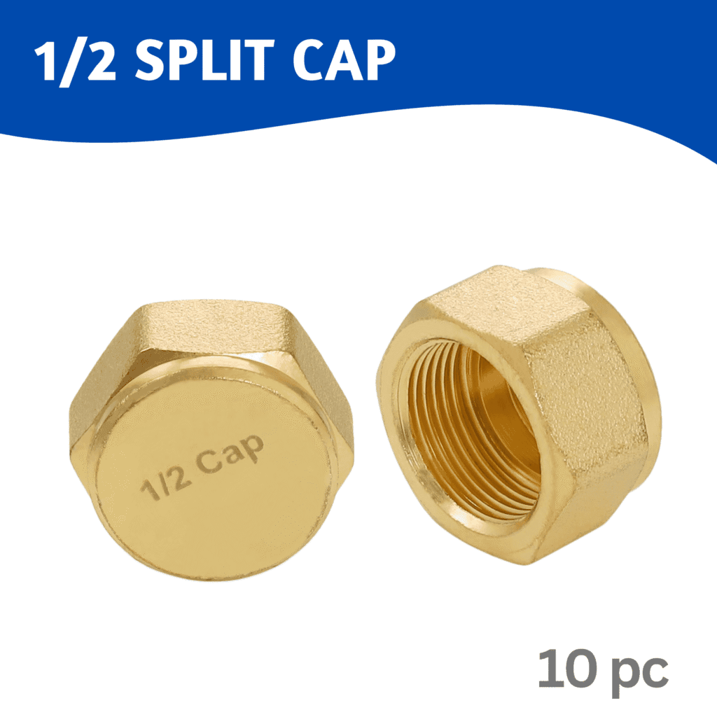 Split Valve Cap 1/2 (10 Pcs)