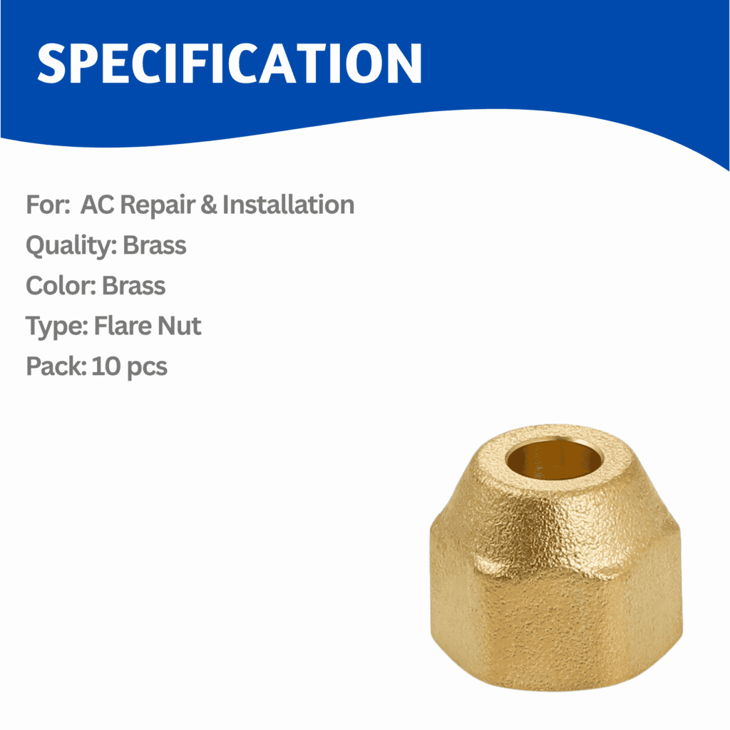 1 4 Flare Nut 1/4 (10 pcs)