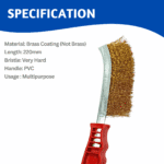 Hand Wire Brush Brass