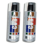 Bright Chrome Paint Spray (2 Pcs)