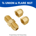 3 8 Flare Union Set