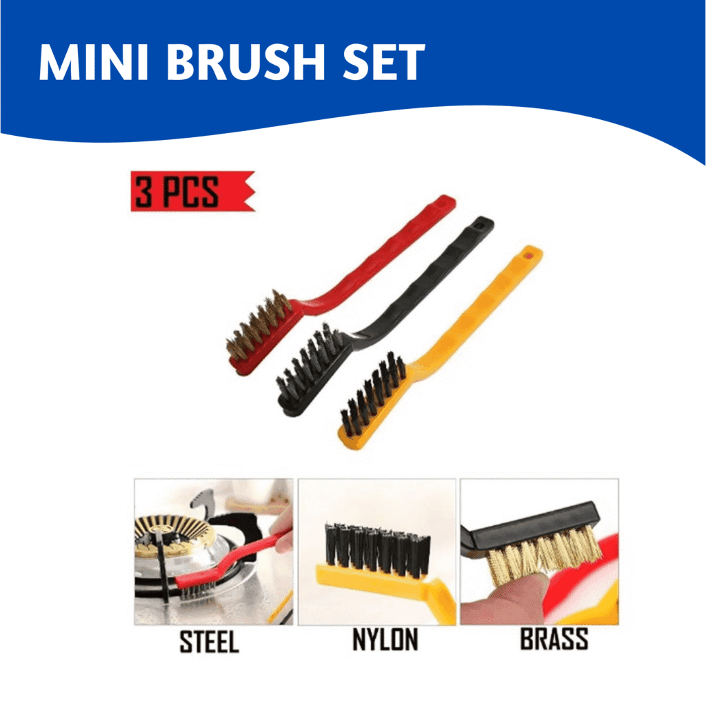 Mini Brush Set 3 Pcs