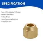 Reducing Nut 5/8 x1/2 (10 pcs)