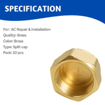 Split Outdoor Valve Cap 5/8 (10 Pcs)