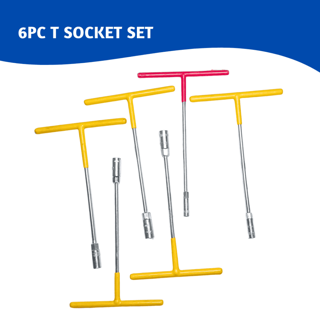 T Handle Socket Set (8-14 mm)