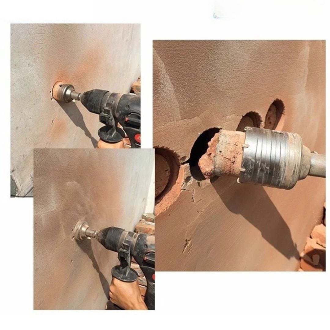 Concrete Hole Saw Set 65mm