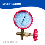 Manifold Gauge Single 800PSI