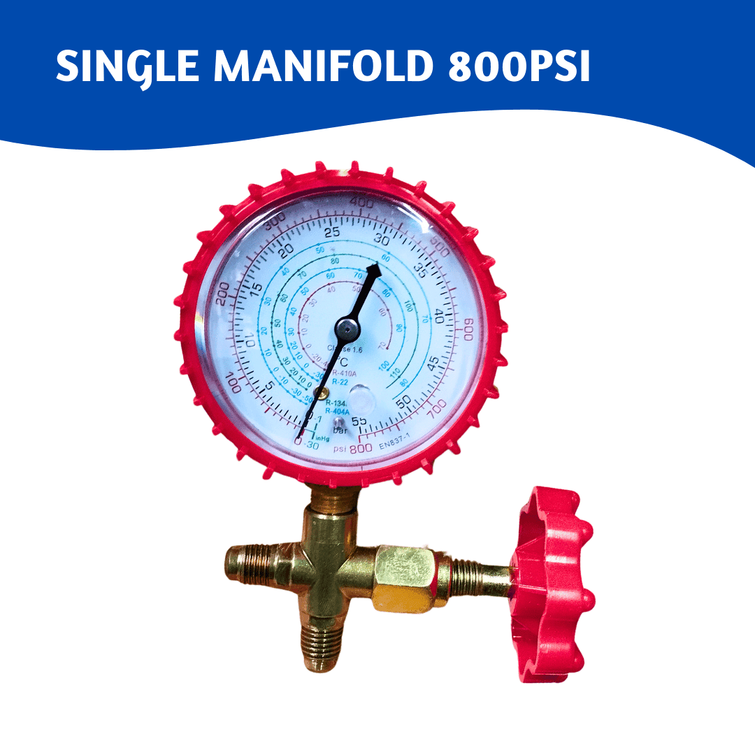 Manifold Gauge Single 800PSI