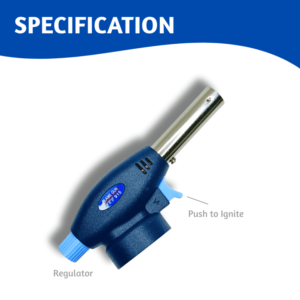 Auto Ignition Blow Torch Flame