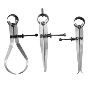 Caliper Set 4″ In, Out, Divider (3 Pcs)