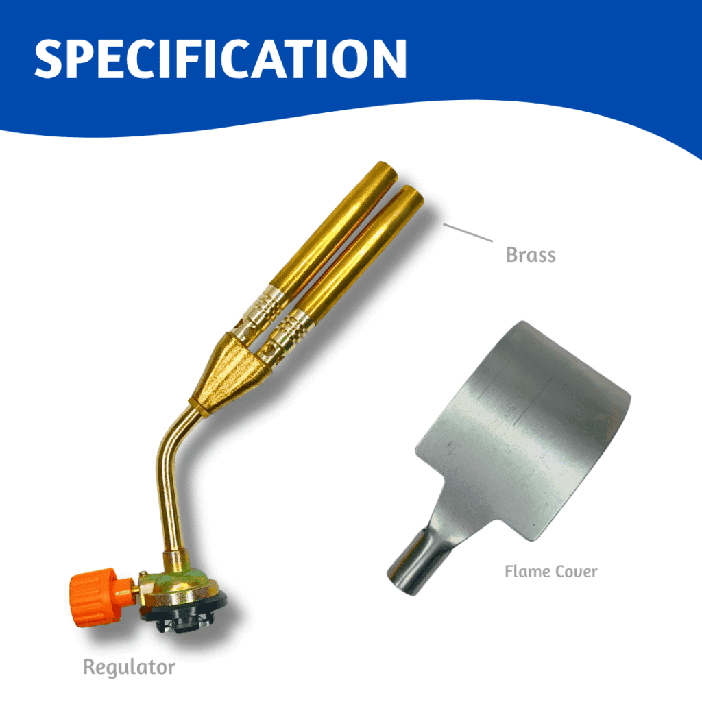 Flame Torch Double Nozzle
