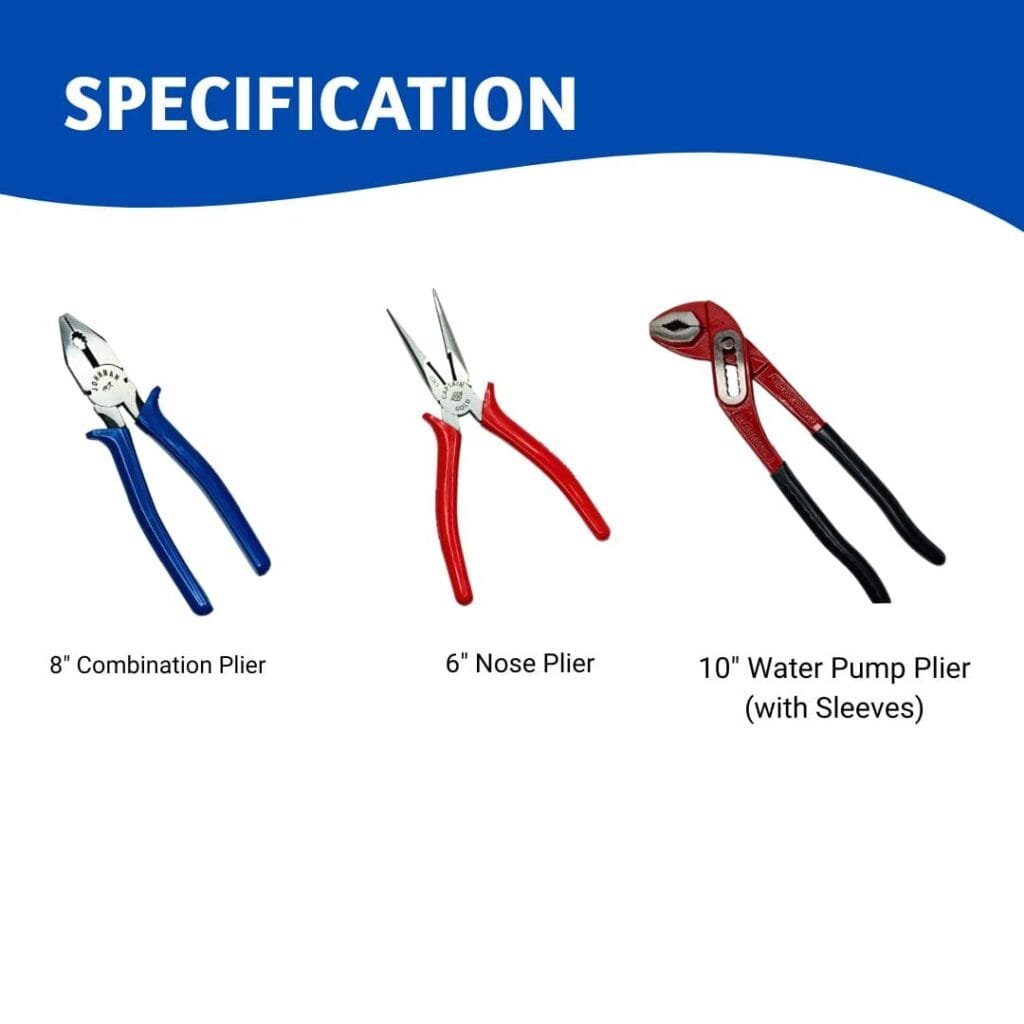 Maintenance Tools Kit for Home (3 pc)