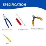 Electrician Kit Tools (Set of 4)