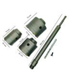 Power Tool Set (3 Hole saw 1 Rod)