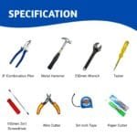 DIY Tools Kit for Home Improvement (8 pc)