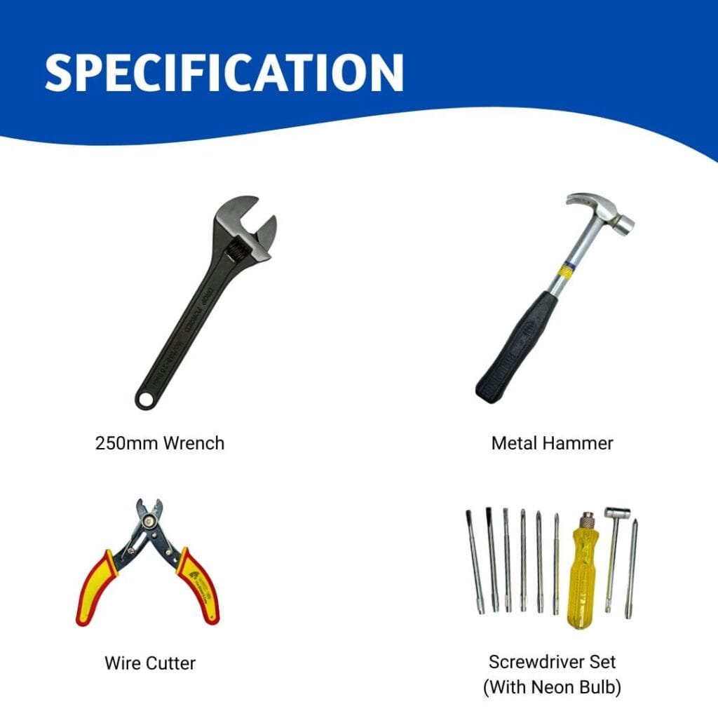 Bike Tool Kit (Set of 4)