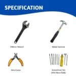 Bike Tool Kit (Set of 4)