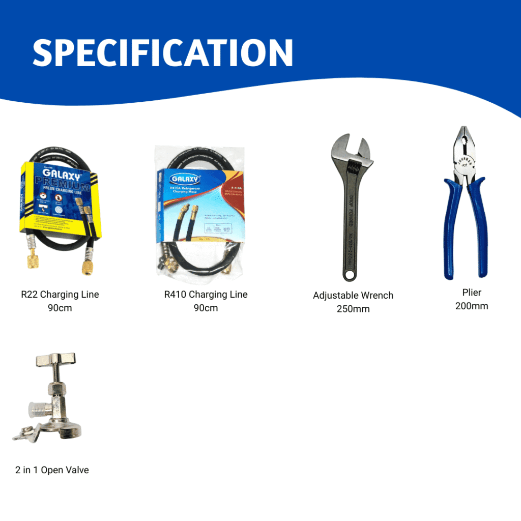 Air Conditioner Tool Kit (5 Items)