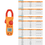 HTC 2007 Clamp Meter (with Capacitance)