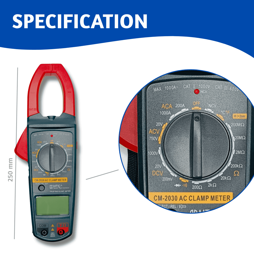 HTC Clamp Meter 2030