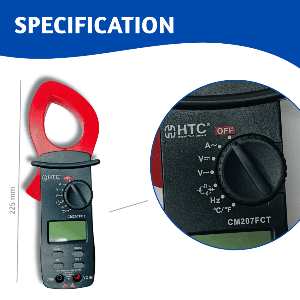 HTC 207 FCT Meter (with Capacitance)