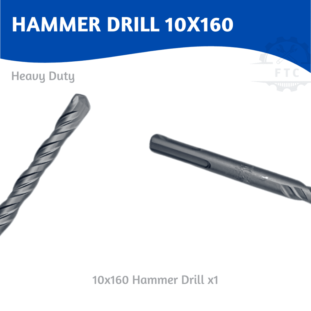 Rotary Hammer Drill Bit 10×160