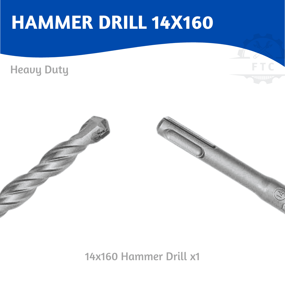 14mm Hammer Bit 14×160