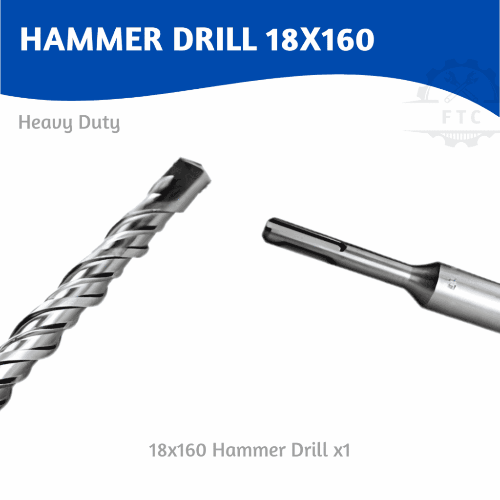18mm Hammer Bit 18×160