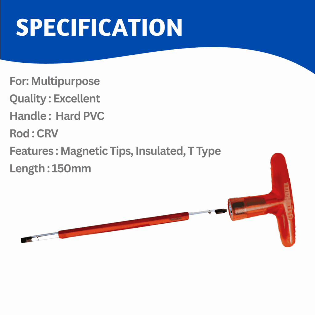 T Type Screwdriver Mulltitec TR6150I