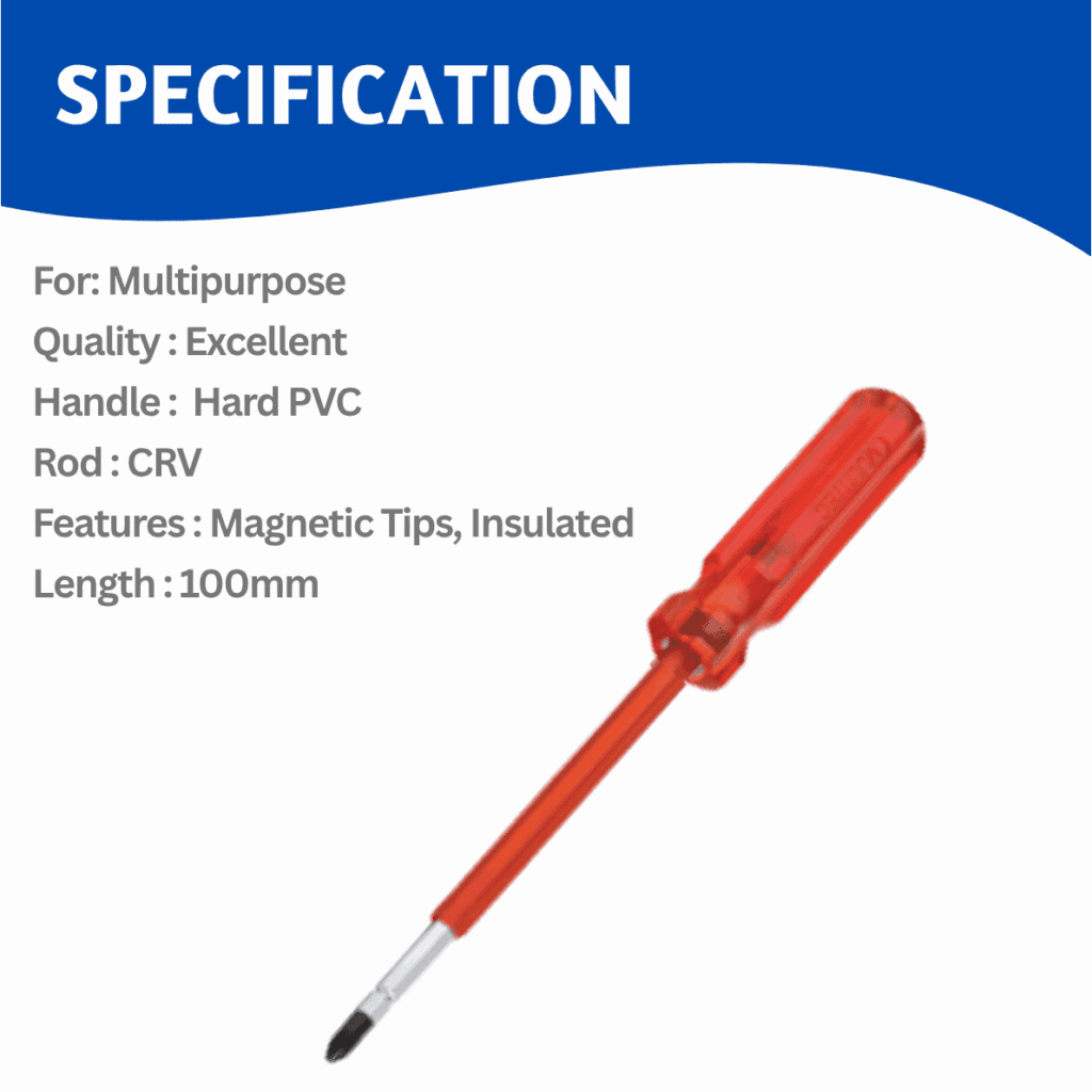 Insulated Screwdriver Multitec R6100I