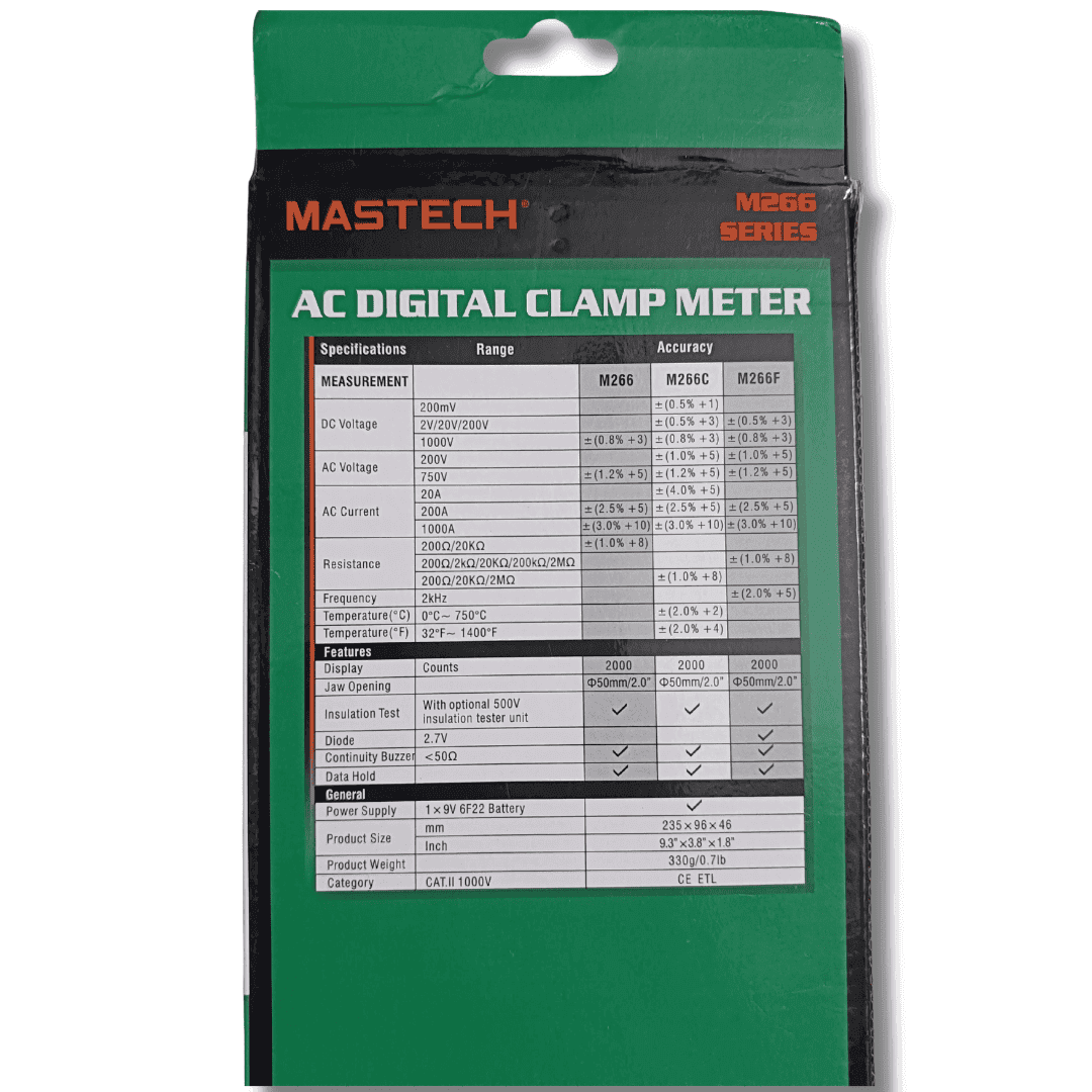 Mastech Clamp Meter M266
