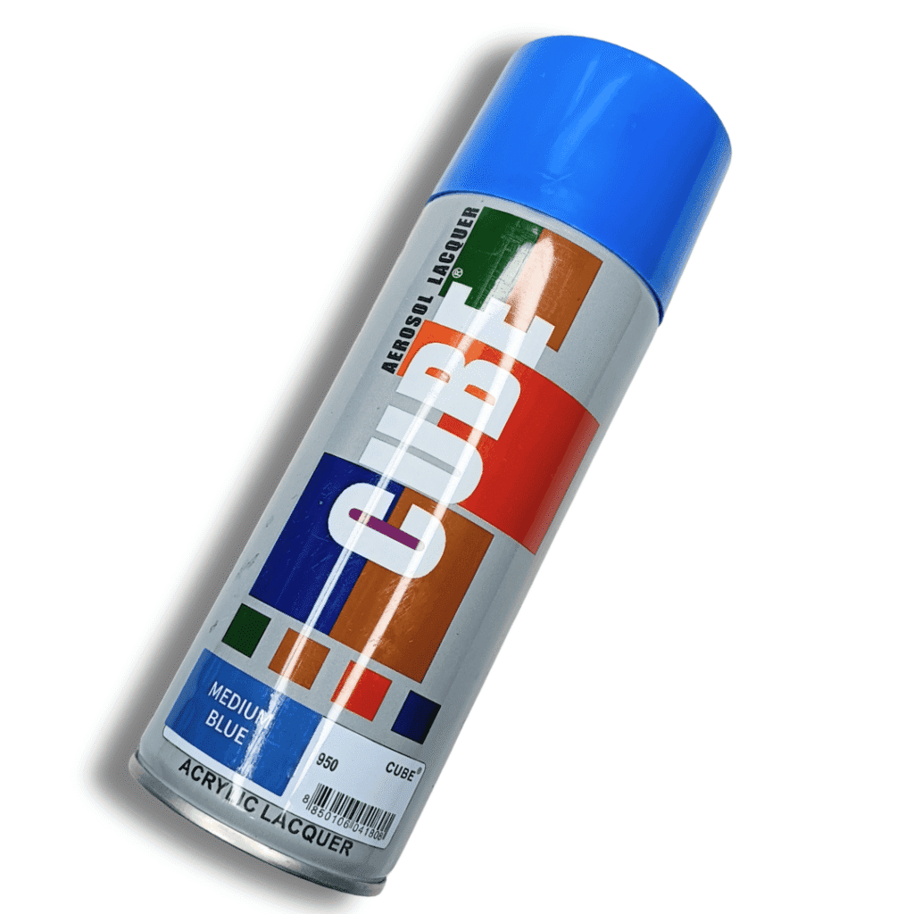 Blue Spray Paint