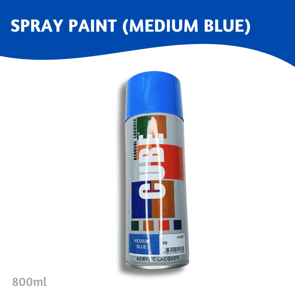 Blue Spray Paint