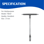 17mm T Socket Multitec