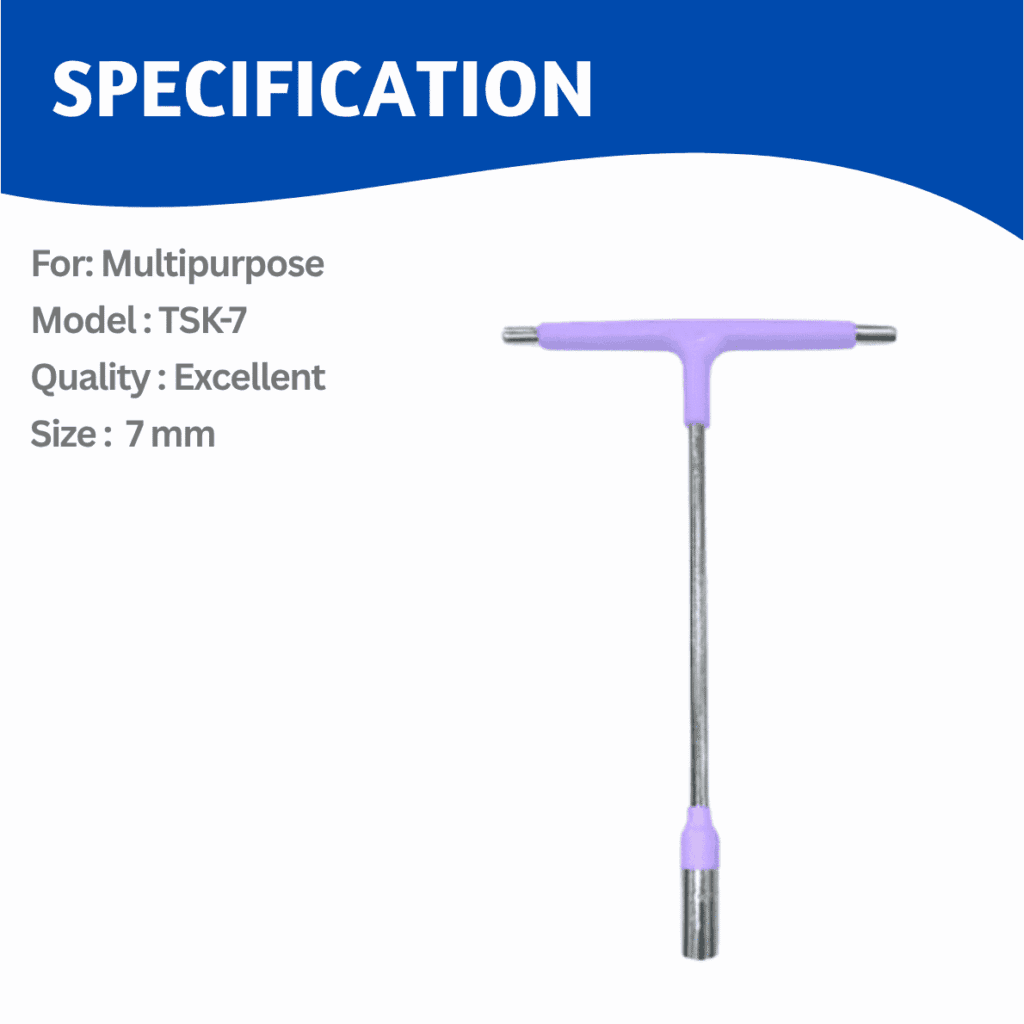 7Mm T Handle Socket Multitec