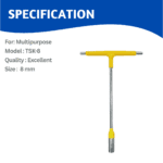 8Mm T Wrench Multitec