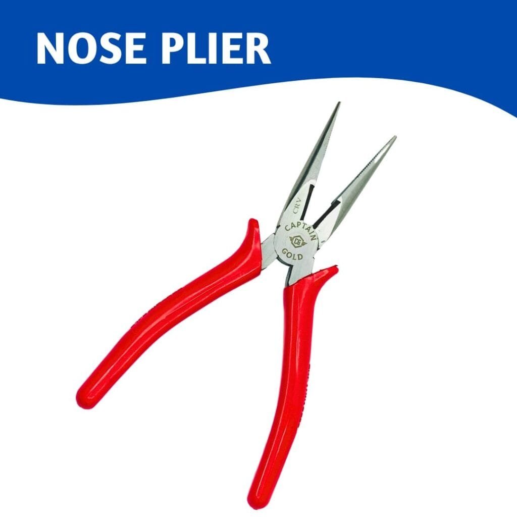 Nose plier 150mm / 6 Inch