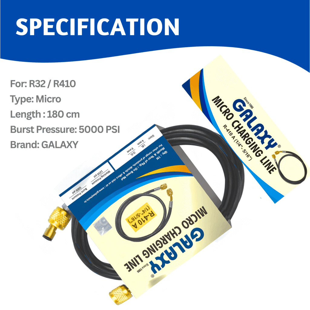 R410 Charging Line Micro R32 6 ft