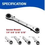 HVAC Wrench Ratchet CT 122