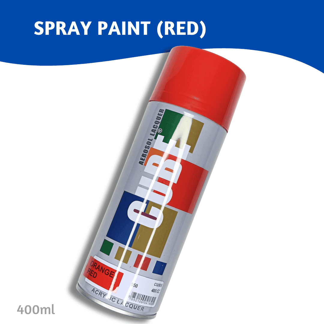 Red Spray Paint - Image 2