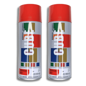 Red Paint Spray (2 Pcs)