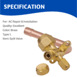 Ac Service Valve 1/2 L