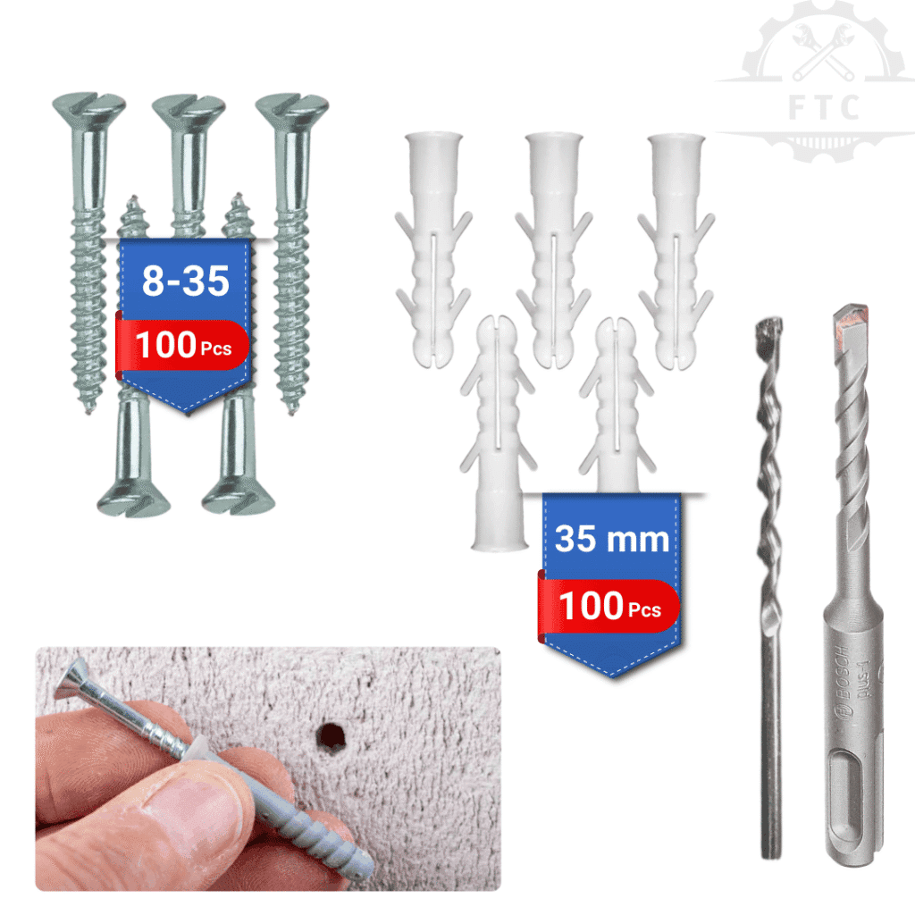 Gitti Pech (100 Pcs) + 2 Drill
