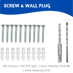 Gitti Pech (100 Pcs) + 2 Drill