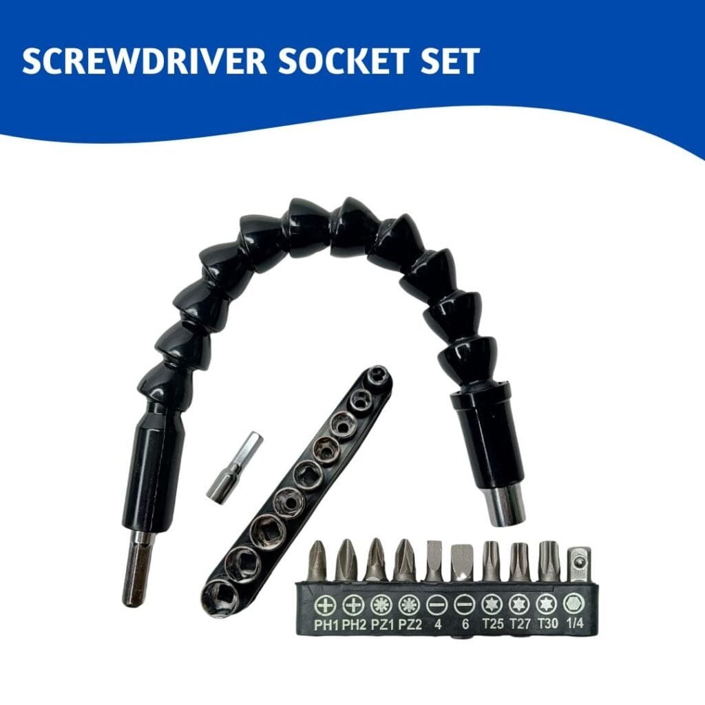 Electric Socket Set (Set of 21)