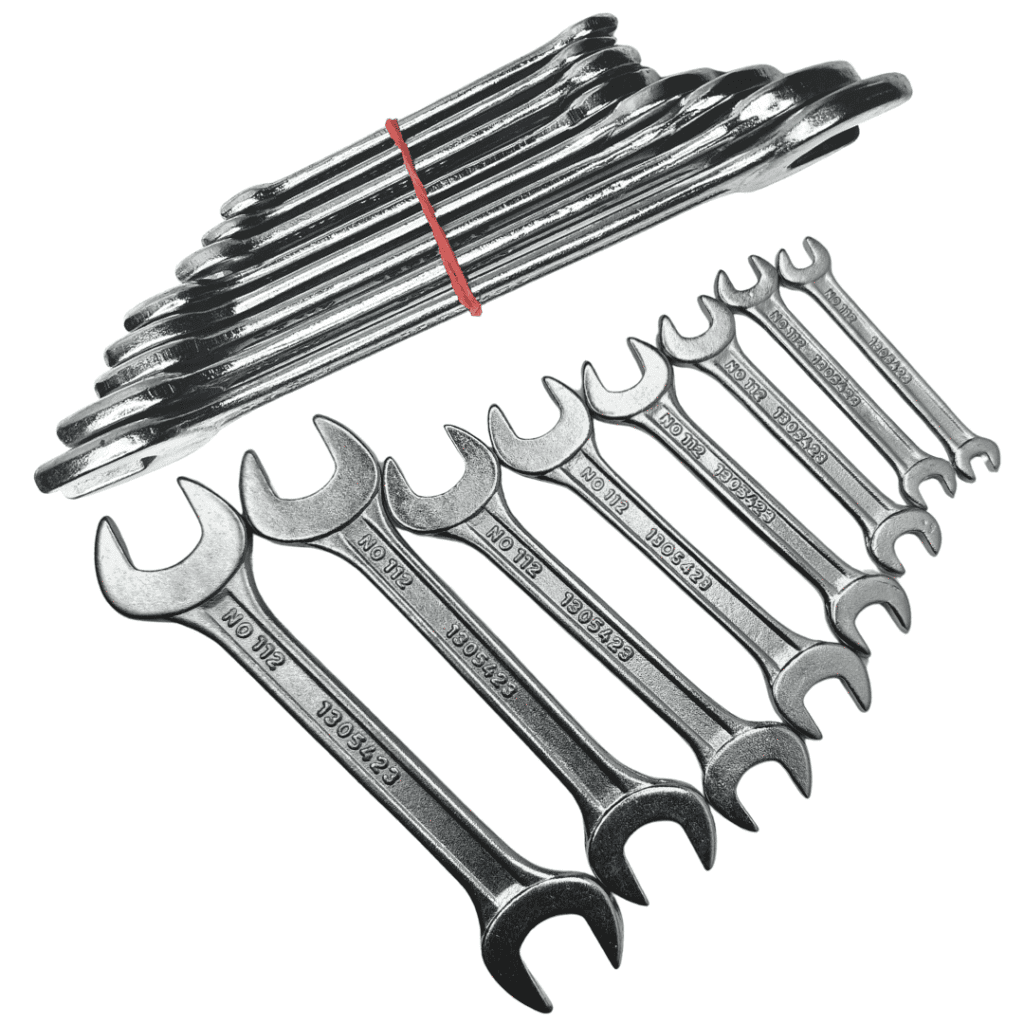 Spanner Set Heavy Duty